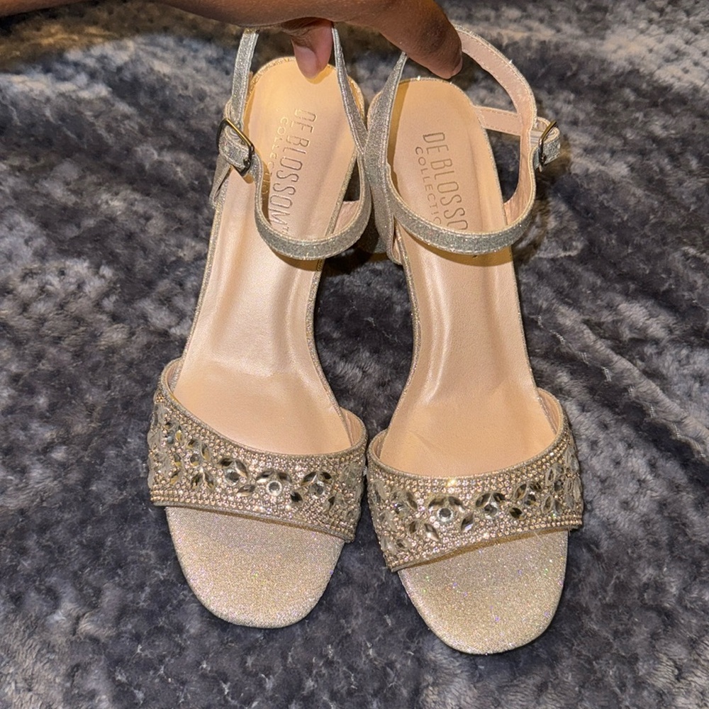 De Blossom Collection Rhinestone Heels